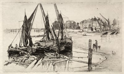 Chelsea, nr. 1, 1886. av Joseph Pennell
