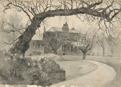 Chelsea prestegård av Joseph Pennell