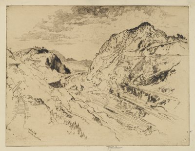 Slangekuttet, Panama av Joseph Pennell