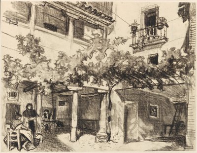 Herlige bilder av hjemmelivet, Alcalá av Joseph Pennell