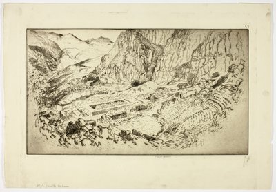 Delphi, fra stadion av Joseph Pennell