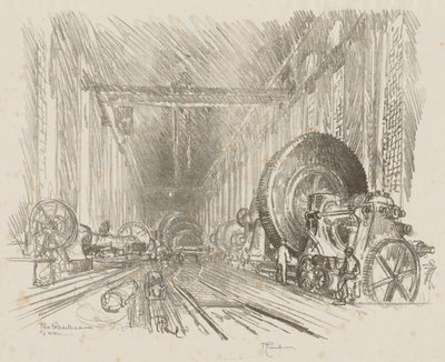 English War Work: The Basilica of War av Joseph Pennell