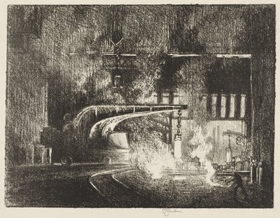 Engelsk krigsarbeid: The Perambulator av Joseph Pennell