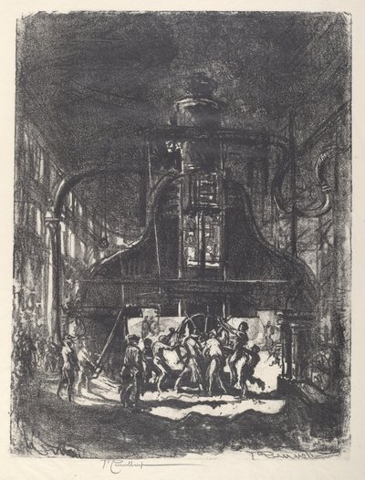 Smiing av skjell, hjulets slaver av Joseph Pennell