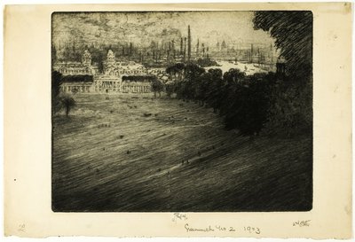 Greenwich Park, nr. 2 av Joseph Pennell