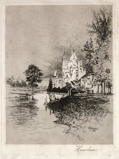 Haarlem, 1884. av Joseph Pennell