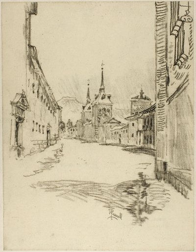 Dens gater er brede og stille av Joseph Pennell