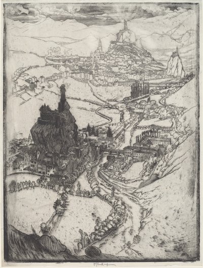 Le Puy av Joseph Pennell