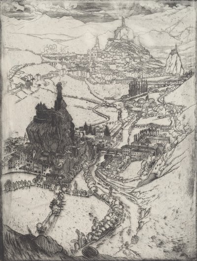 LePuy, 1894. av Joseph Pennell