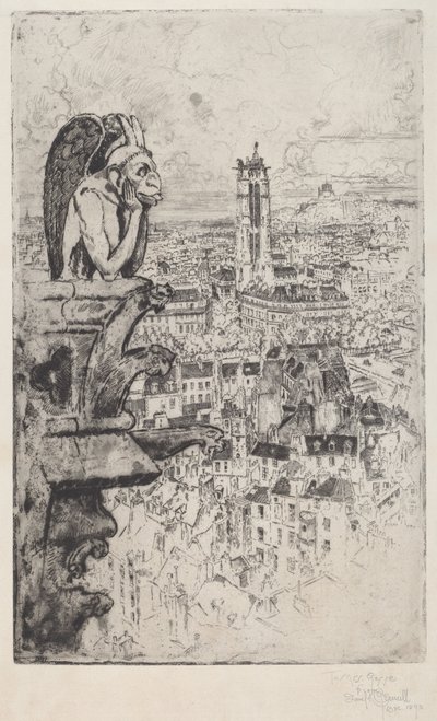 Le Stryge av Joseph Pennell