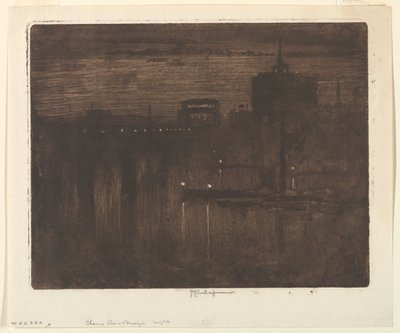 Themsens tåke av Joseph Pennell