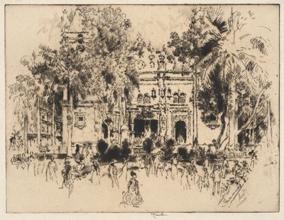 Gamle katedralen av Joseph Pennell