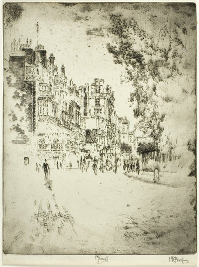 Park Lane av Joseph Pennell
