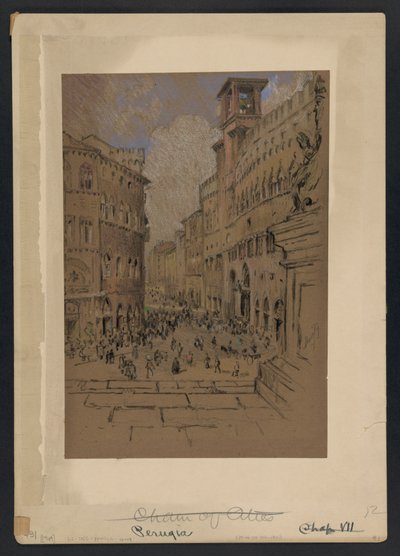 Perugia av Joseph Pennell