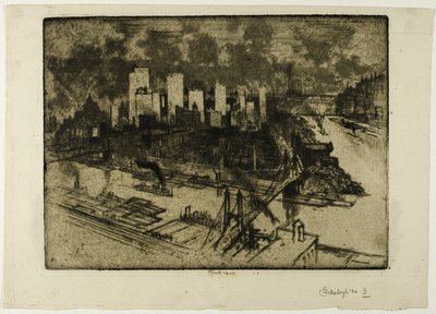 Pittsburgh, nr. 3 av Joseph Pennell