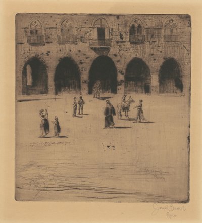 Rådhuset, Pistoia av Joseph Pennell