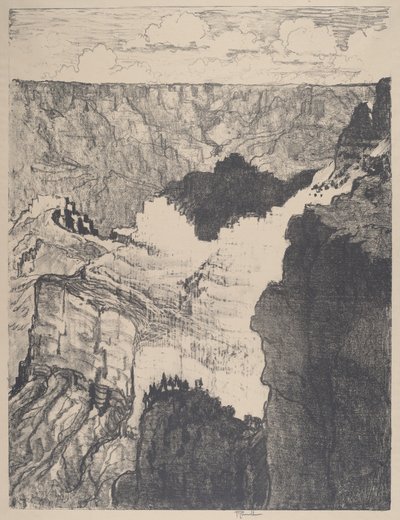 Road to the White City, No.I av Joseph Pennell