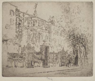 Rossettis hus av Joseph Pennell