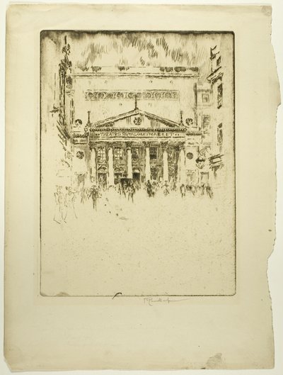 Royal Haymarket Theatre av Joseph Pennell