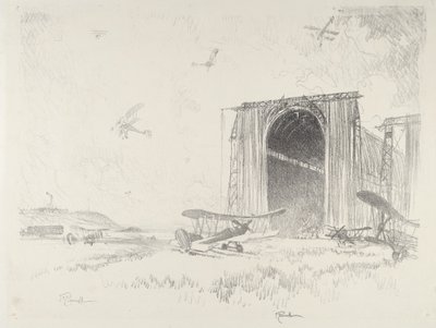 Ballongskuret av Joseph Pennell