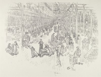 The Thousand Girls Bay av Joseph Pennell