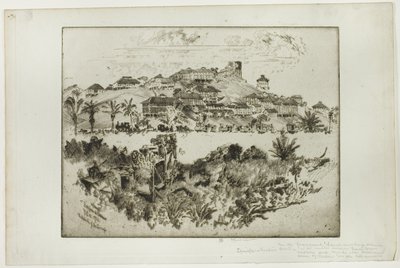 Debacle of de Lesseps, Panama av Joseph Pennell