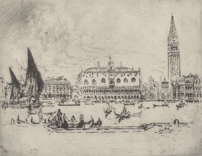 Dogepalasset, 1883. av Joseph Pennell