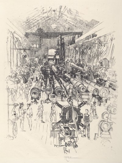 Våpenfabrikken av Joseph Pennell