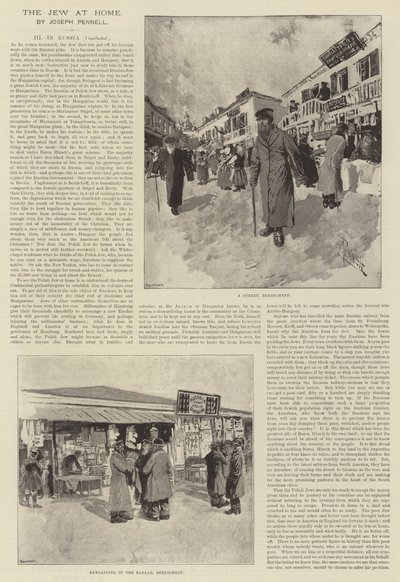 The Jew at Home, av Joseph Pennell av Joseph Pennell