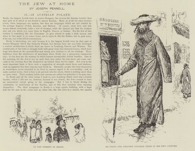 The Jew at Home, av Joseph Pennell av Joseph Pennell