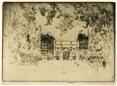 Marmorbuen av Joseph Pennell