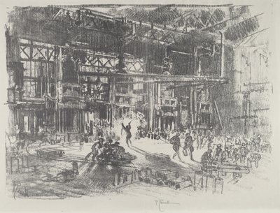 Pressene, 1916. av Joseph Pennell