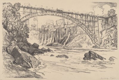 Stålbroen av Joseph Pennell
