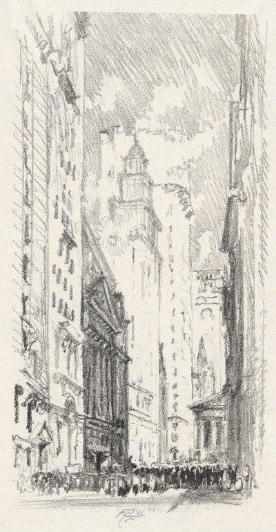 Børsen, #4 i Iconophile Club Collection av Joseph Pennell