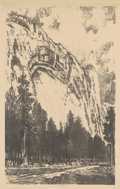 Yosemite-dalen av Joseph Pennell