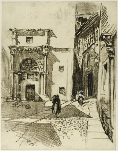 Toledo av Joseph Pennell