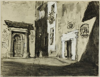 Toledo-gatene av Joseph Pennell