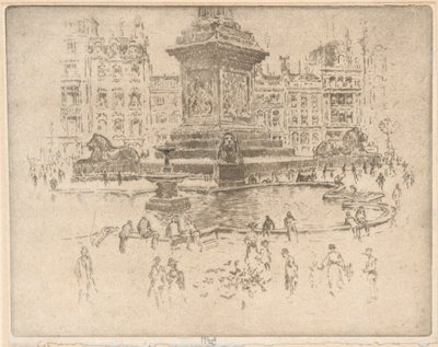 Trafalgar Square av Joseph Pennell