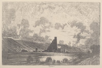 Work Castles, Wilkesbarre, 1910. av Joseph Pennell