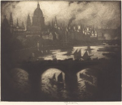 Wrens by av Joseph Pennell