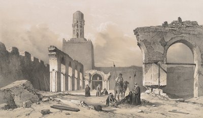 14. El Hakem-moskeen, Kairo, 1843. av Joseph Philibert Girault De Prangey