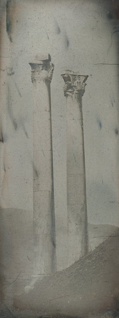 53. Athen. Bacchus tempel, 1842. av Joseph Philibert Girault De Prangey