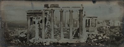 Erechtheion, Athen, 1842. av Joseph Philibert Girault De Prangey