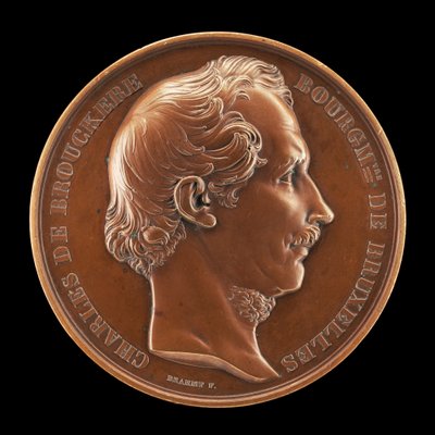 Charles de Brouckère, 1796-1860, borgermester i Brussel 1848 [forside], 1854. av Joseph Pierre Braemt