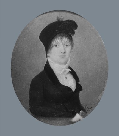 Portrett av en dame, ca. 1808. av Joseph Pierre Picot de Limoelan de