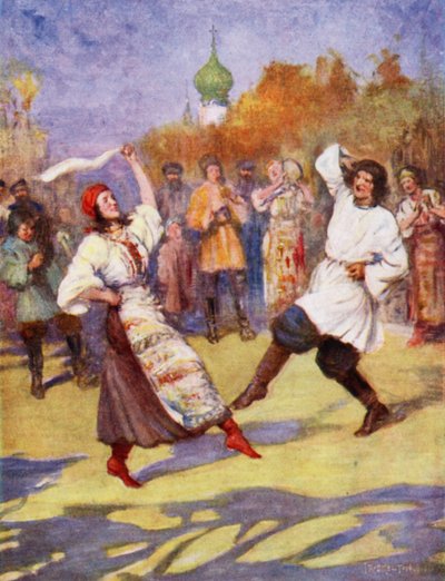 Russisk bondedans av Joseph Ratcliffe Skelton