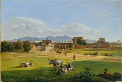 Porta San Giovanni mot Frascati av Joseph Rebell