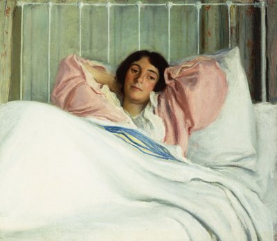 Portrett av kunstnerens kone Edith, av Joseph Rodefer De Camp