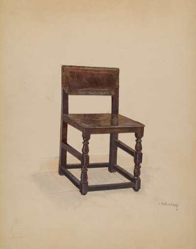 Sidestol, 1936. av Joseph Rothenberg