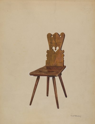 Sidestol, 1936. av Joseph Rothenberg